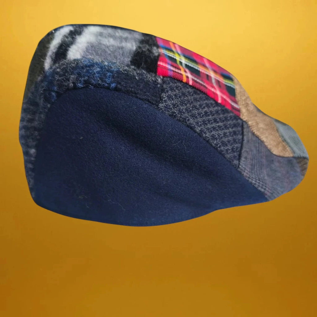 Мъжки каскет с пачуърк дизайн