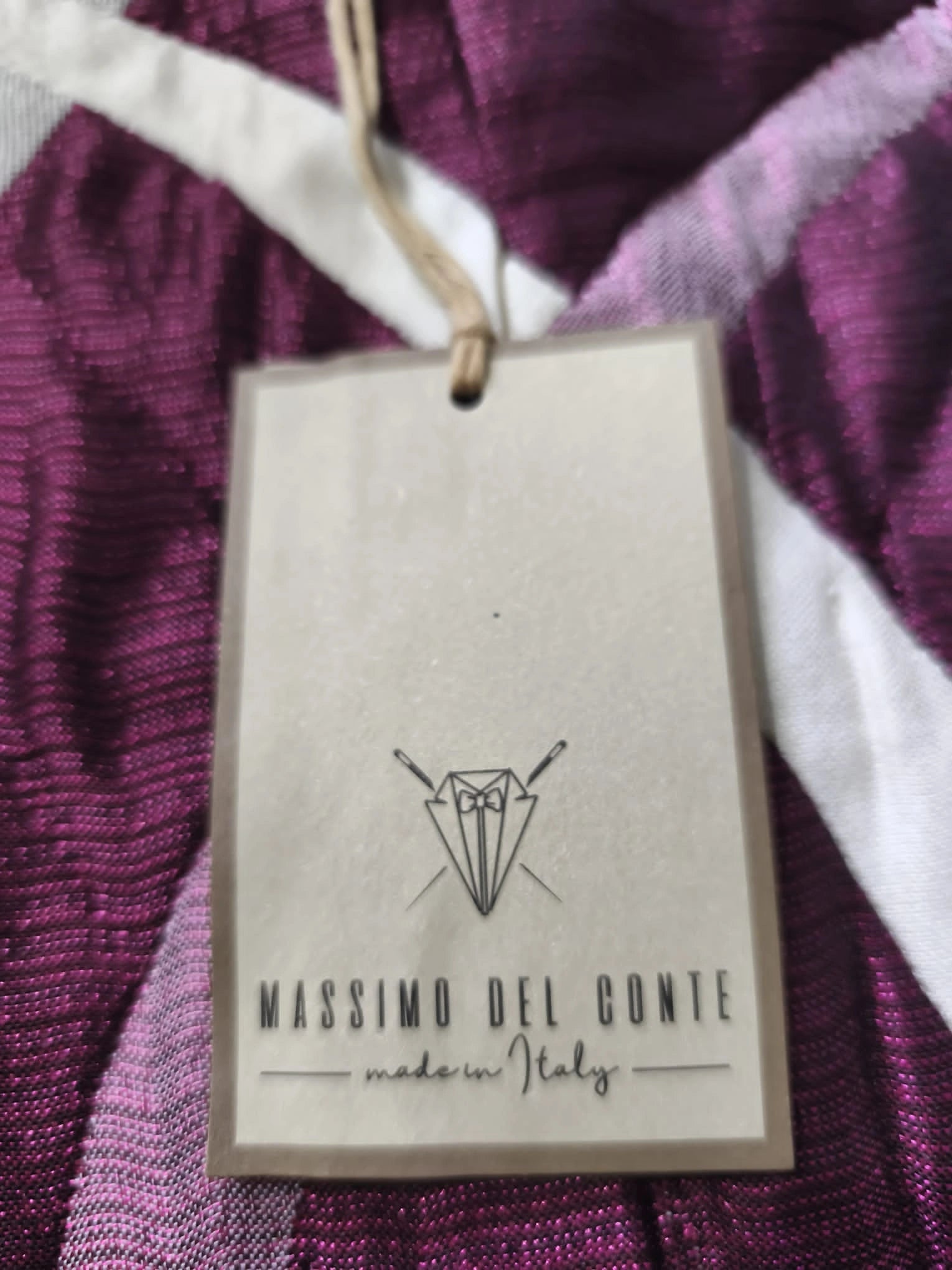 Етикет на елегантно италианско сако