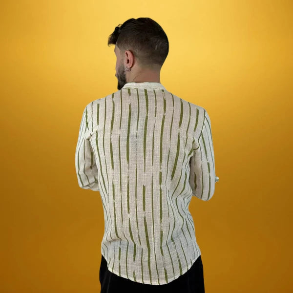 Мъжка риза от 100% италиански лен