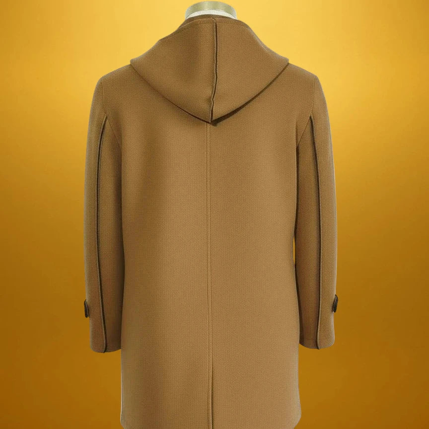 Елегантно италианско палто ADON MILANO, класическа кройка