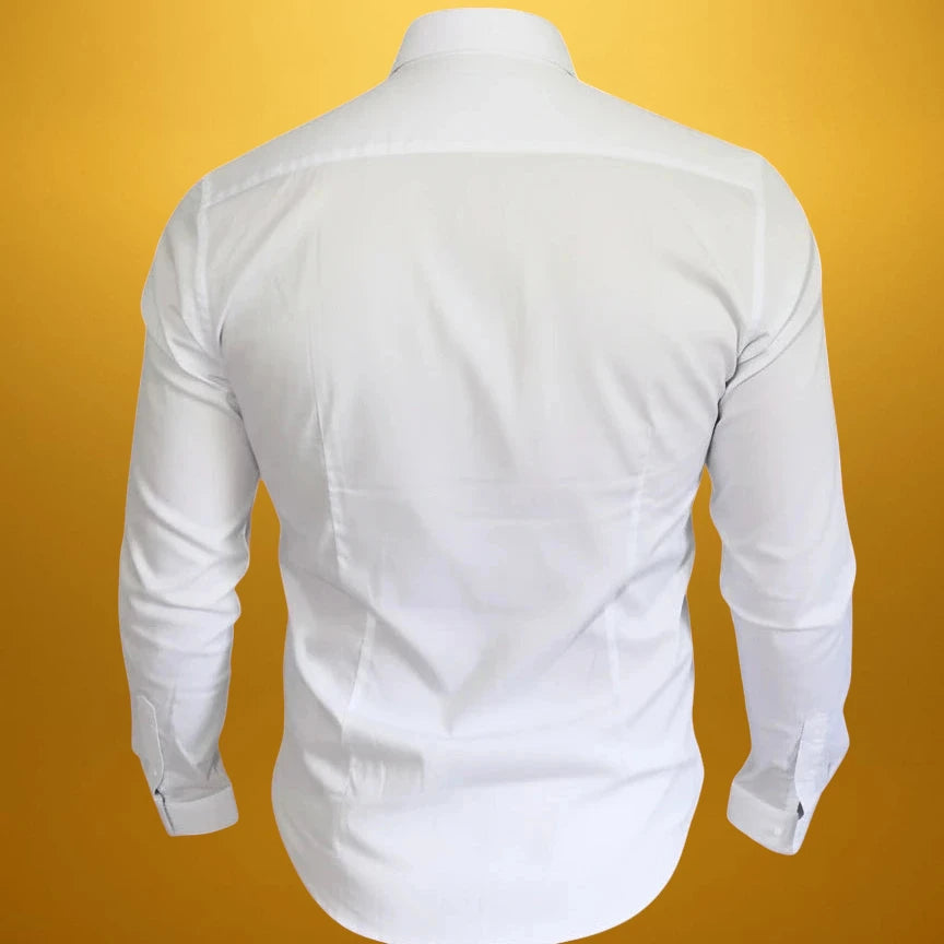 Вталена елегантна мъжка риза ALTA SARTORIA